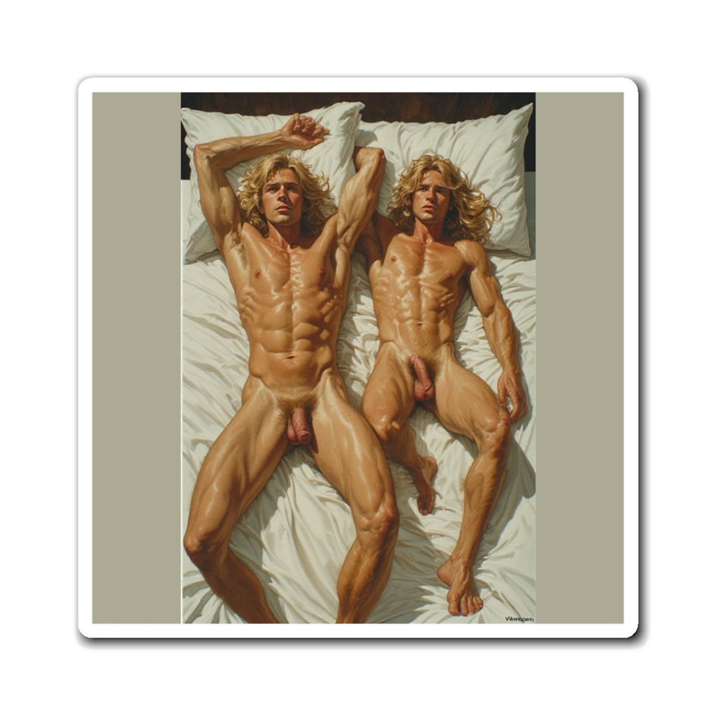 Mark and John — Twin Male Nude Painting