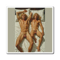 Mark and John — Twin Male Nude Painting