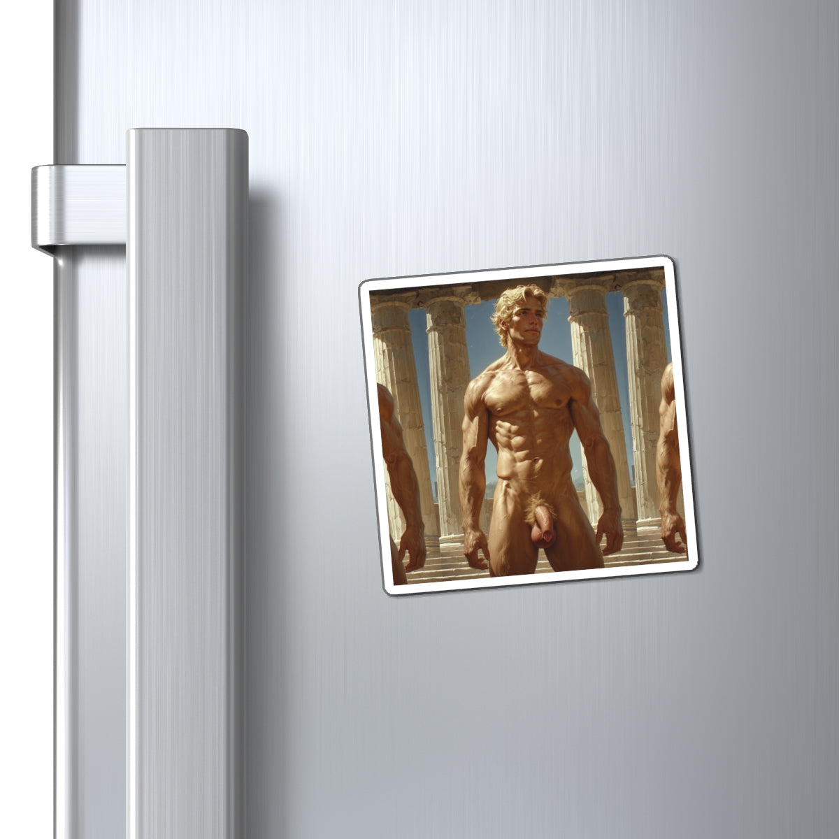 Atlas - Nude Statue Magnet