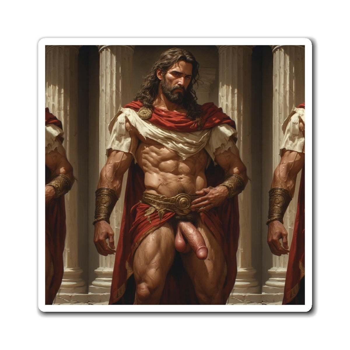 Jose - Risque Spartan Warrior Magnet