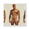 Sam — Provocative Retro Fitness Magnet