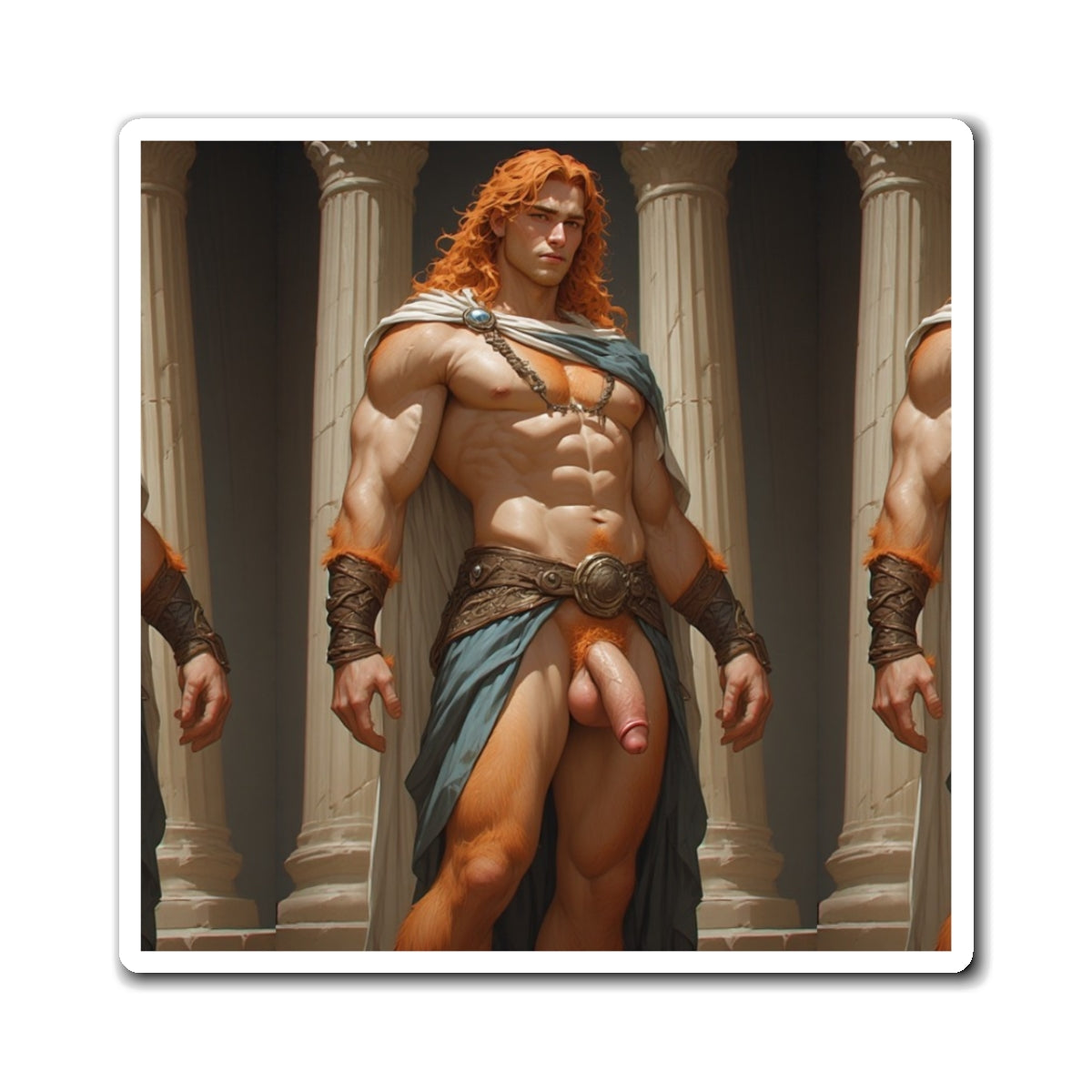 Jayden - Greek God Statue Magnet