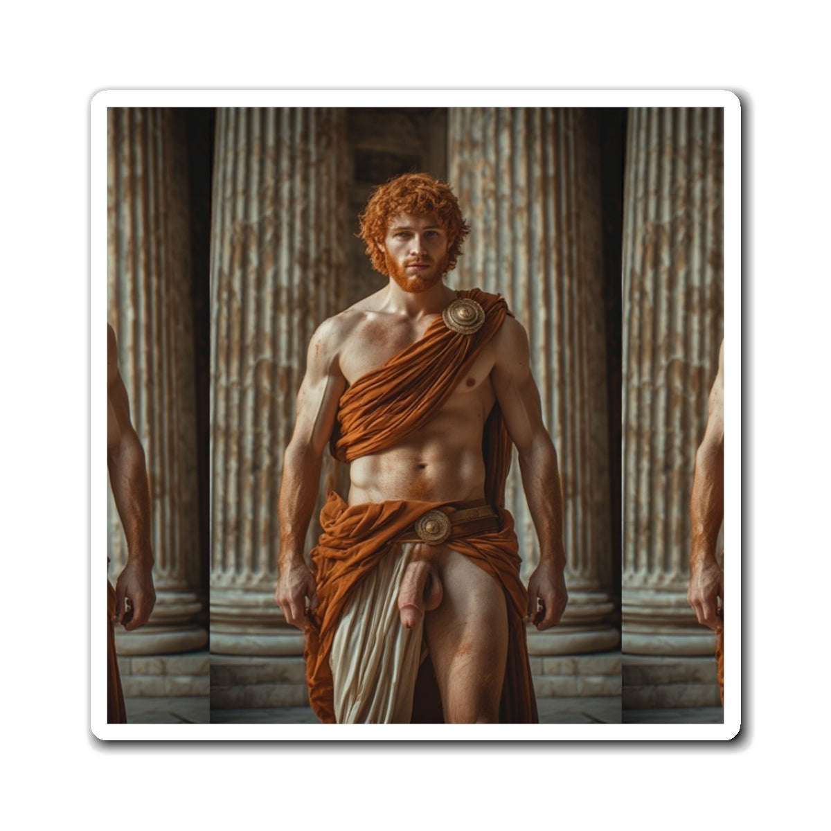 David - Greek God Statue Magnet