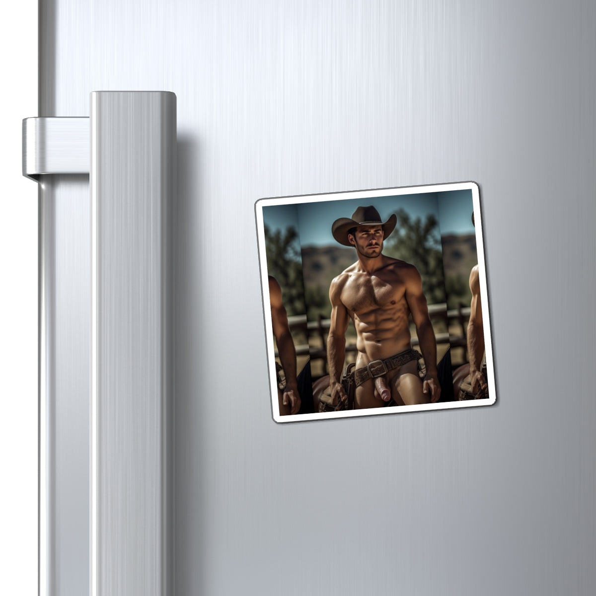 Louie— Sexy Western Male Model Magnet