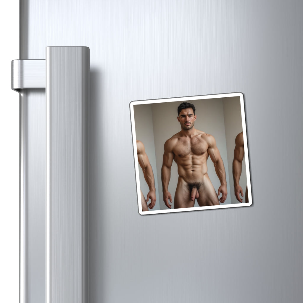 Simon - Nude Male Photo Magnet