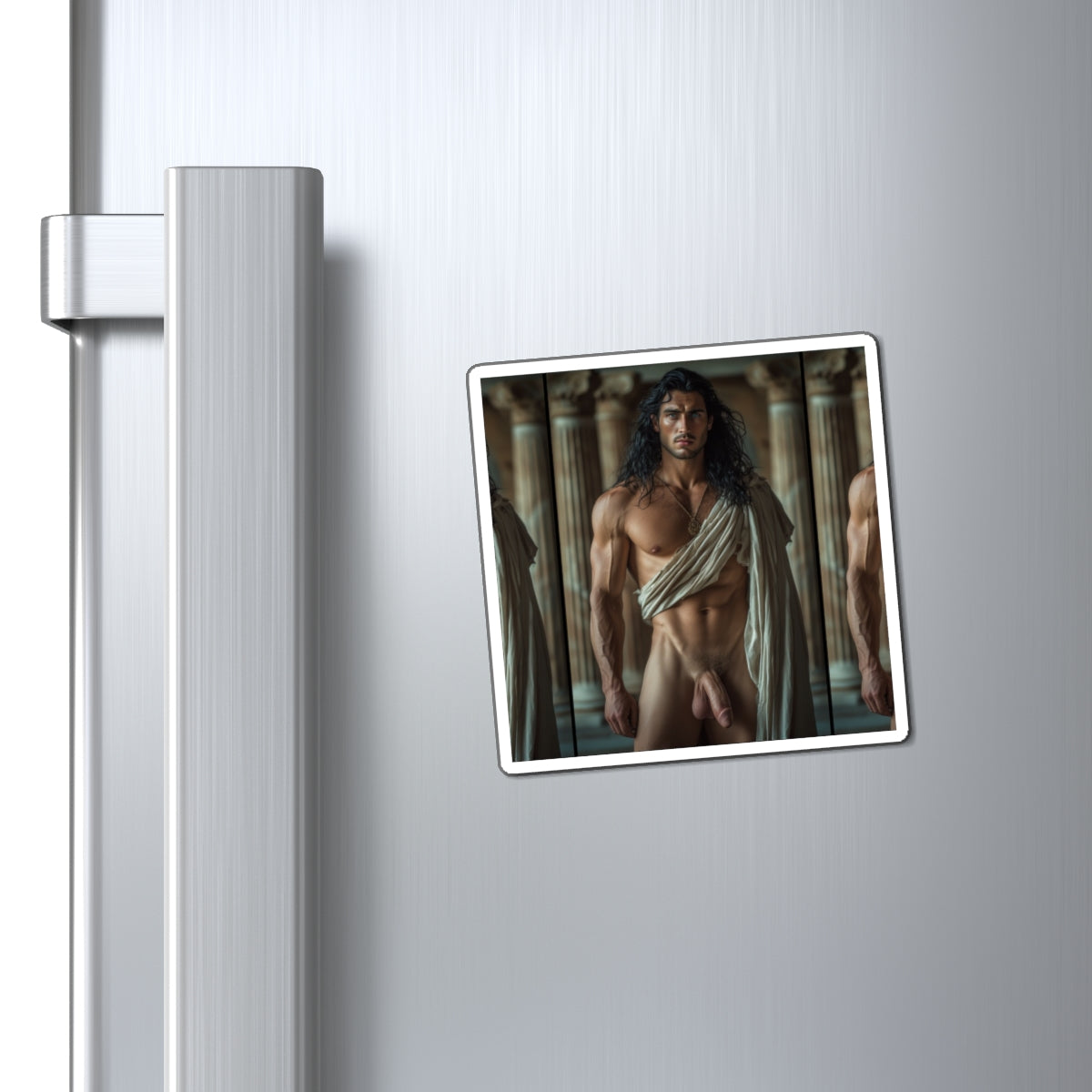 James — Muscular Male Figure Draped Toga (Nude Art)