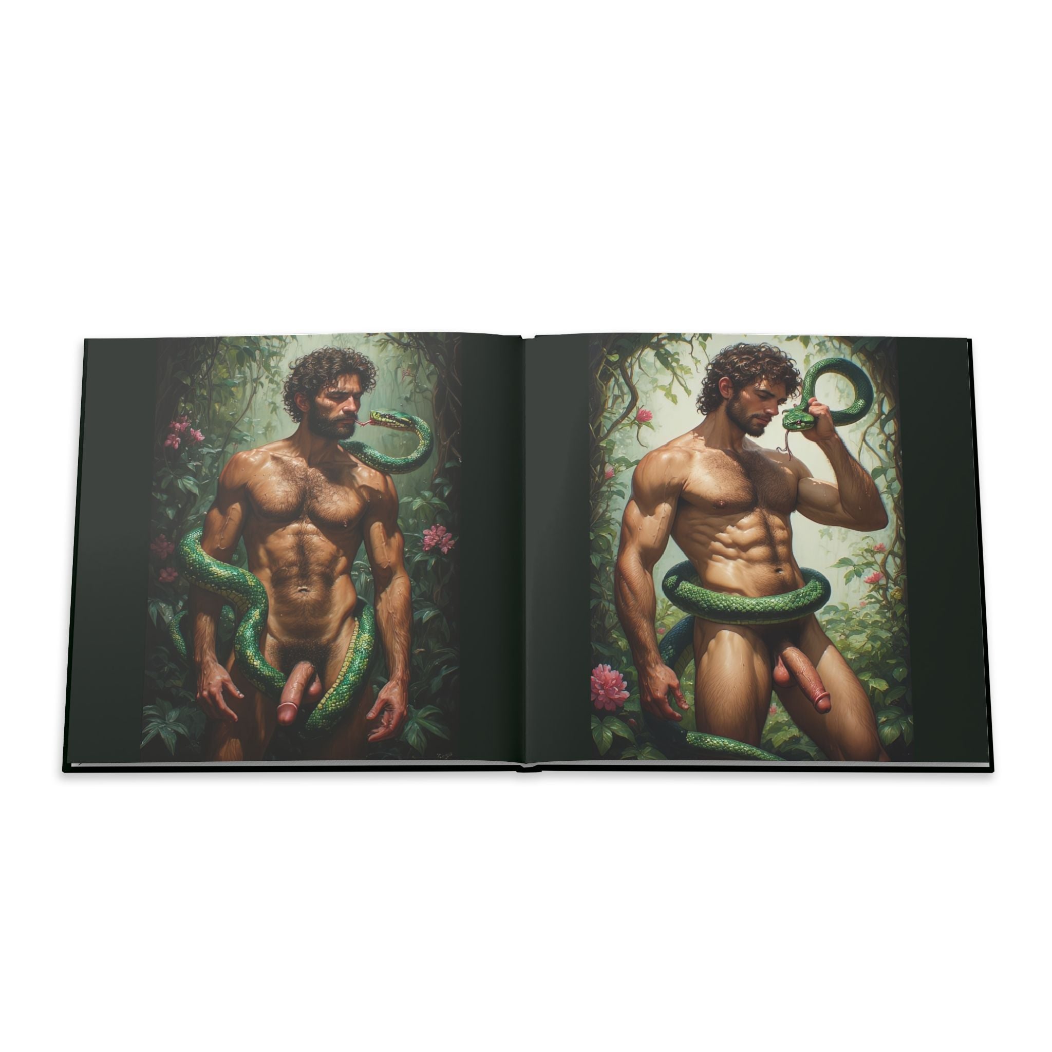Hardcover Photo Book — "Eden's Men: Volume 1" Male Fine Art Photography Coffee Table Book