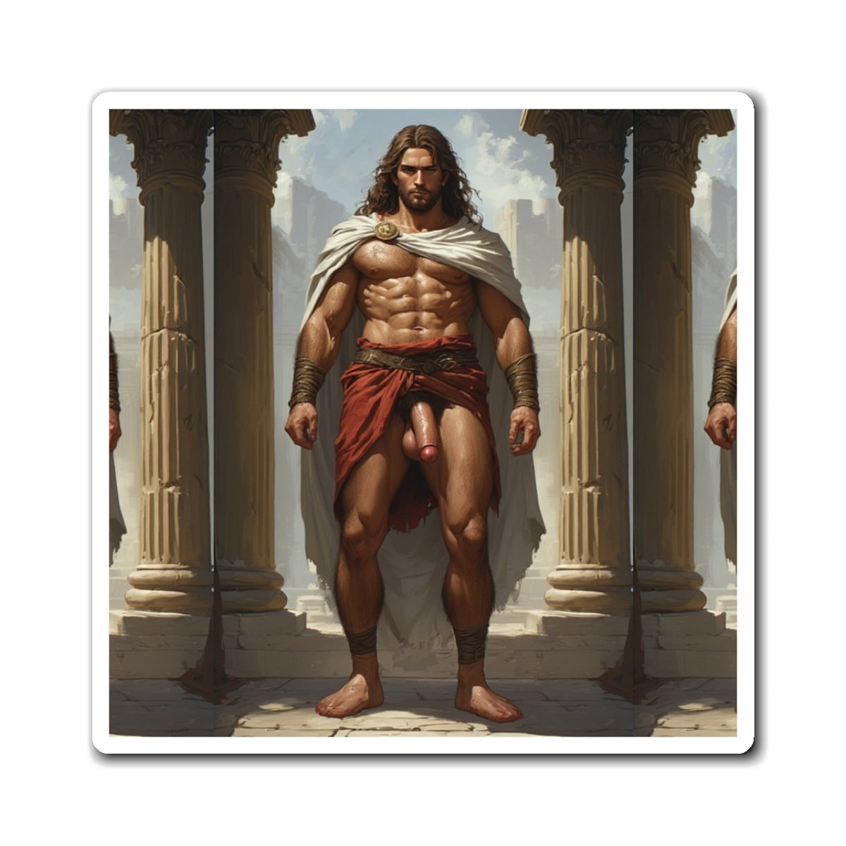 Andrew - Heroic Spartan Magnet