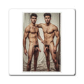 Bobby and Matt - Naked Twin Men Photo Magnet