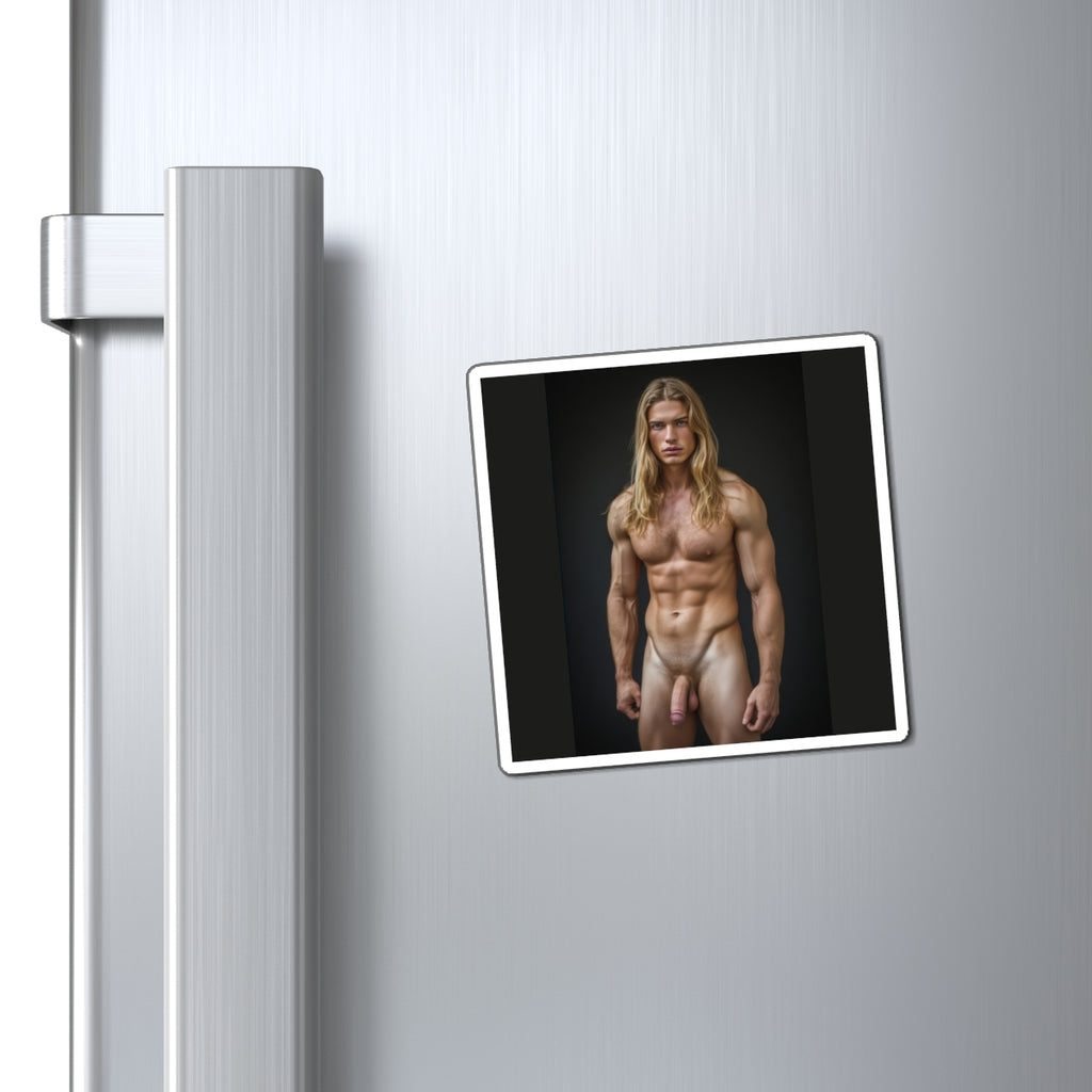 Randy - Nude Male Fitness Model Magnet
