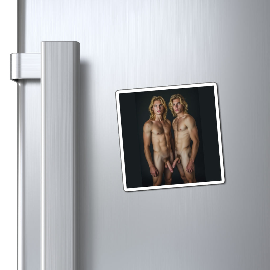 Martin Twins -Worthy Twin Male Nude Art Magnet