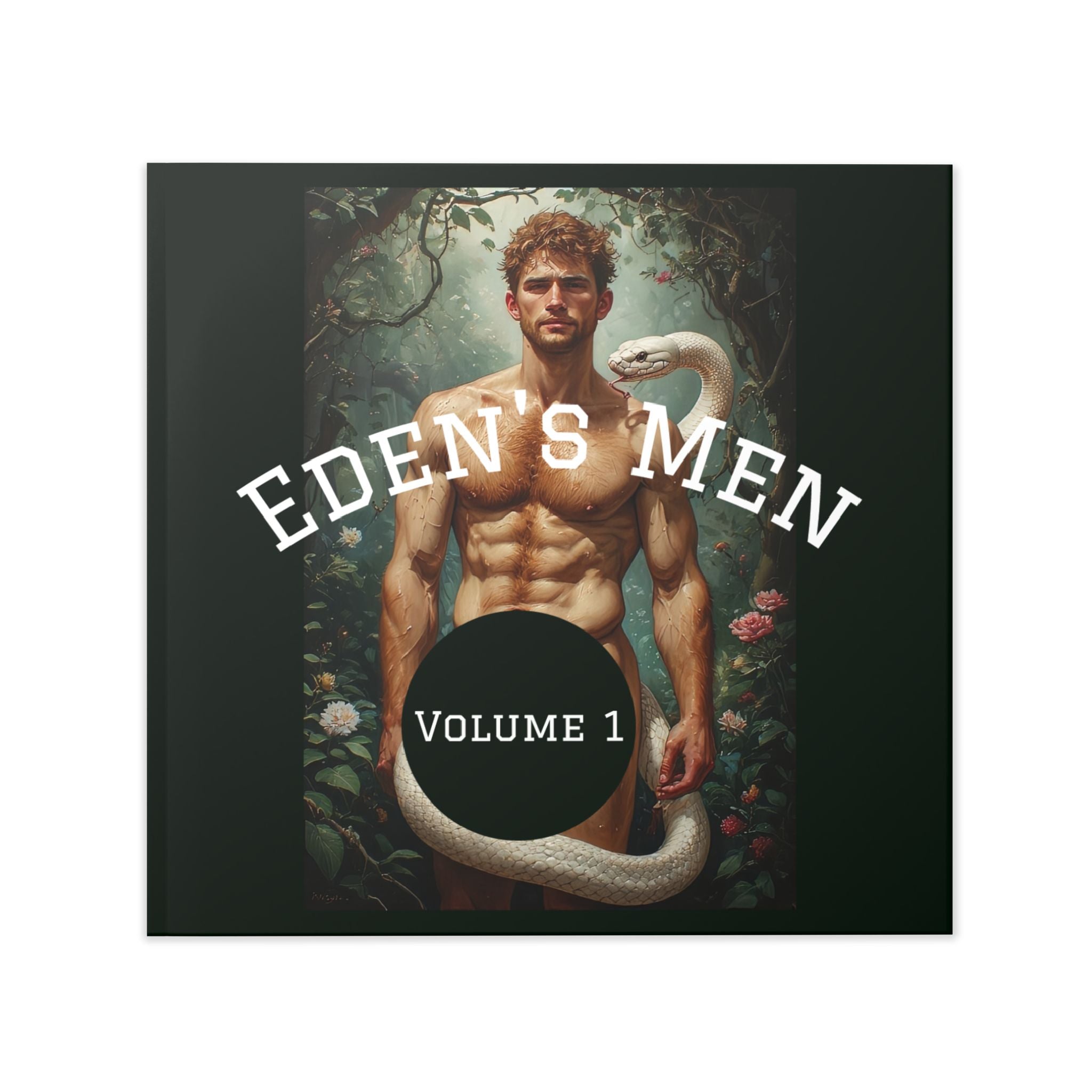 Hardcover Photo Book — "Eden's Men: Volume 1" Male Fine Art Photography Coffee Table Book