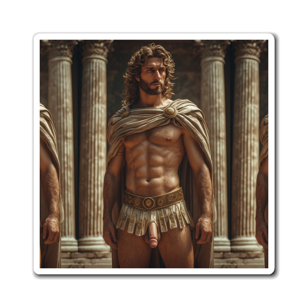 Asher - Medieval Warrior Magnet