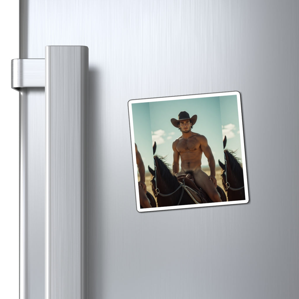 Larry — Cowboy Rider Magnet