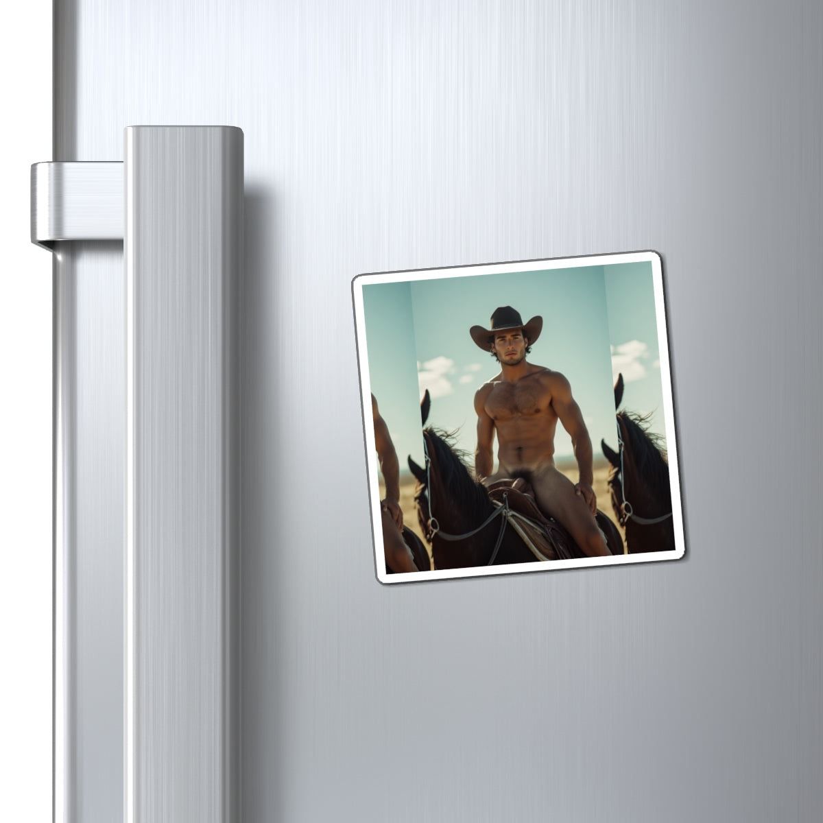 Larry — Cowboy Rider Magnet
