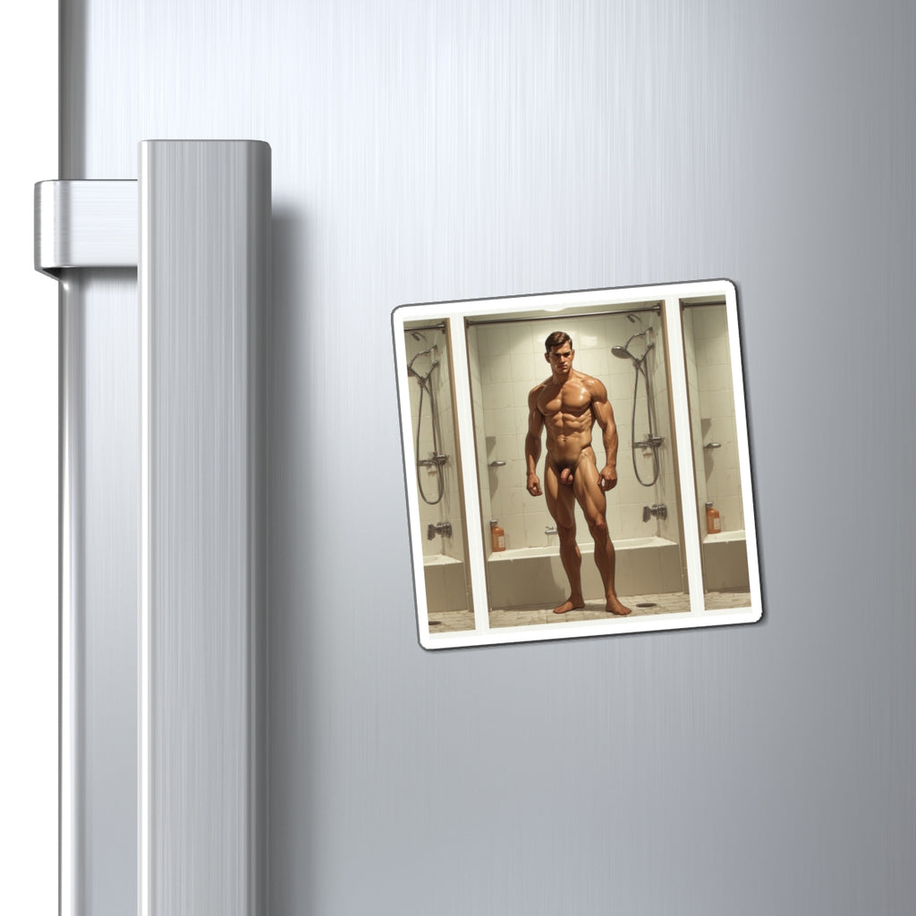 Nate — Muscular Man Art Magnet