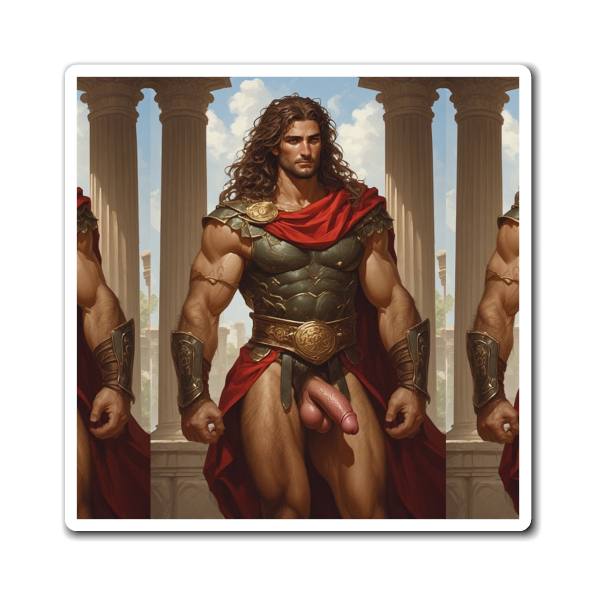 Leonardo - Greek Warrior Magnet