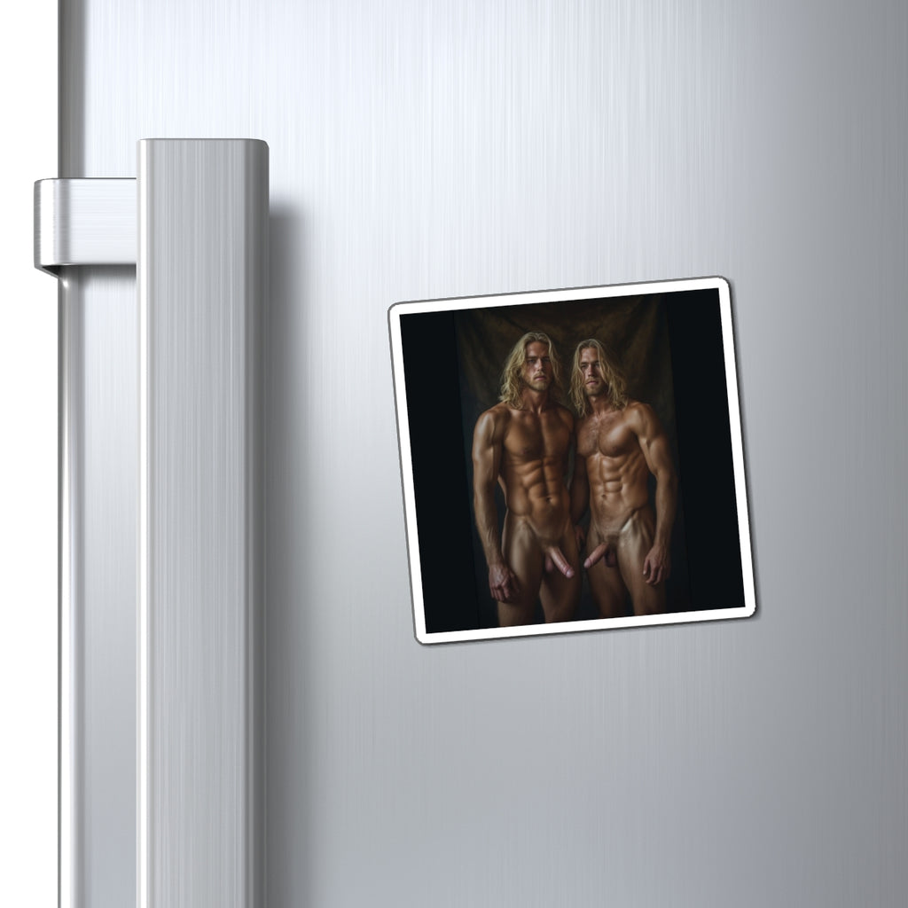 Lovett Twins — Nude Twin Models Photographic Magnet