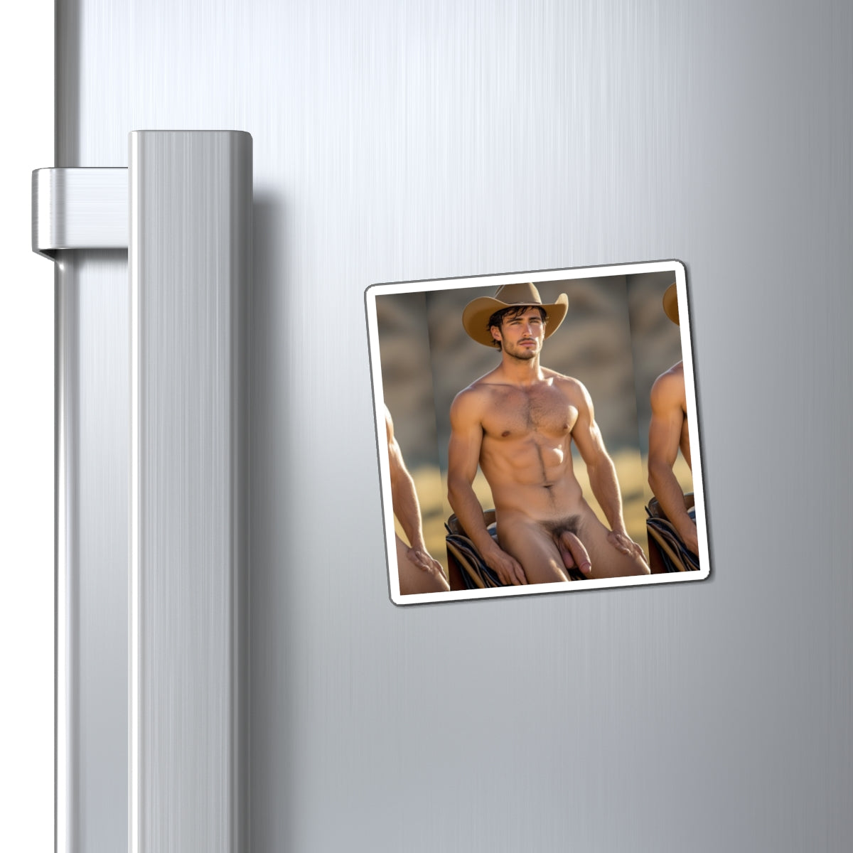 Jr. - Cowboy Pinup Magnet