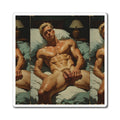 Rolland - Vintage Style Nude Male Magnet