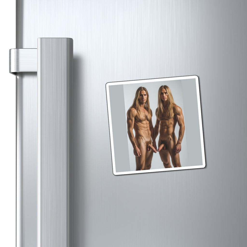 Lopez Twins - Nude Twin Male Art Magnet