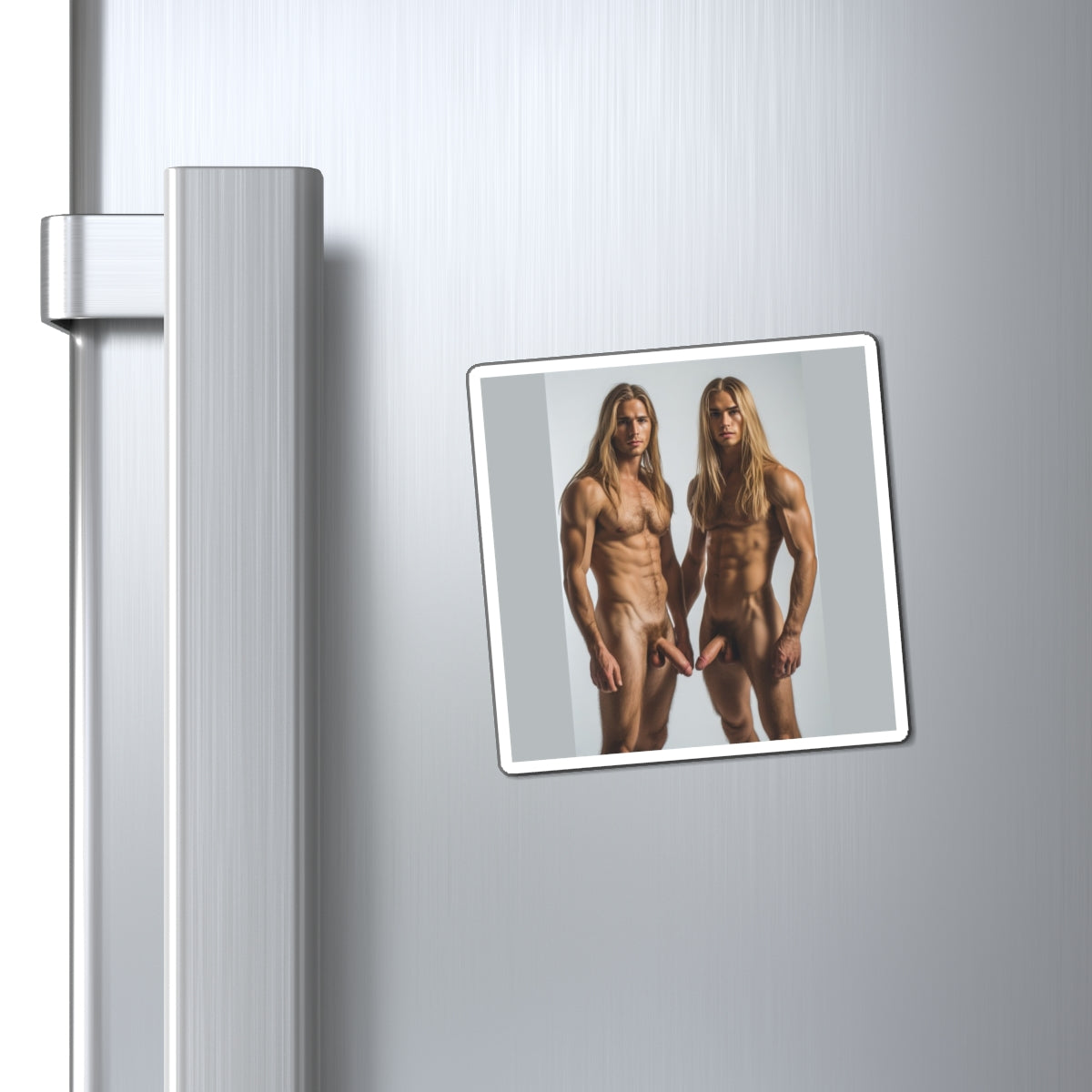 Lopez Twins - Nude Twin Male Art Magnet