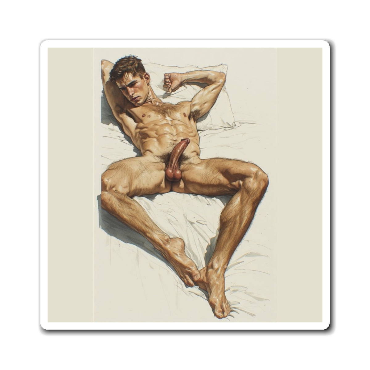 Reed - Erotic Male Art Magnet