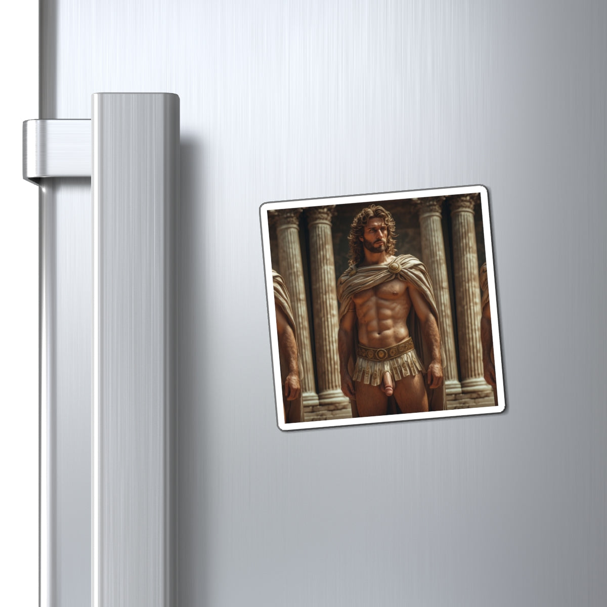 Asher - Medieval Warrior Magnet