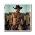 Jett — Cowboy Pin-Up Magnet