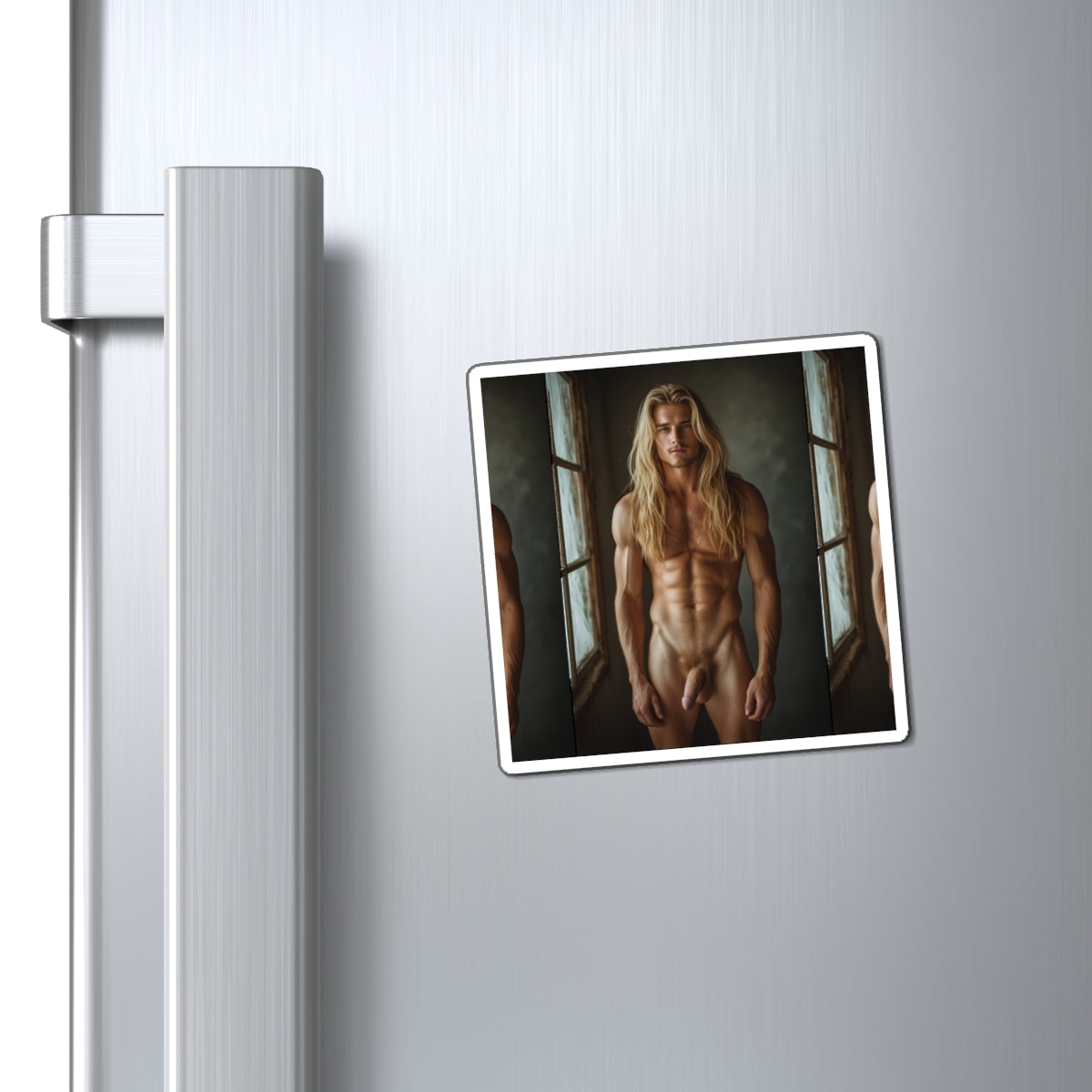 Richard— Long-Haired Sculpted Model Magnet