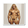 Larry - Naked Bodybuilder Art Magnet
