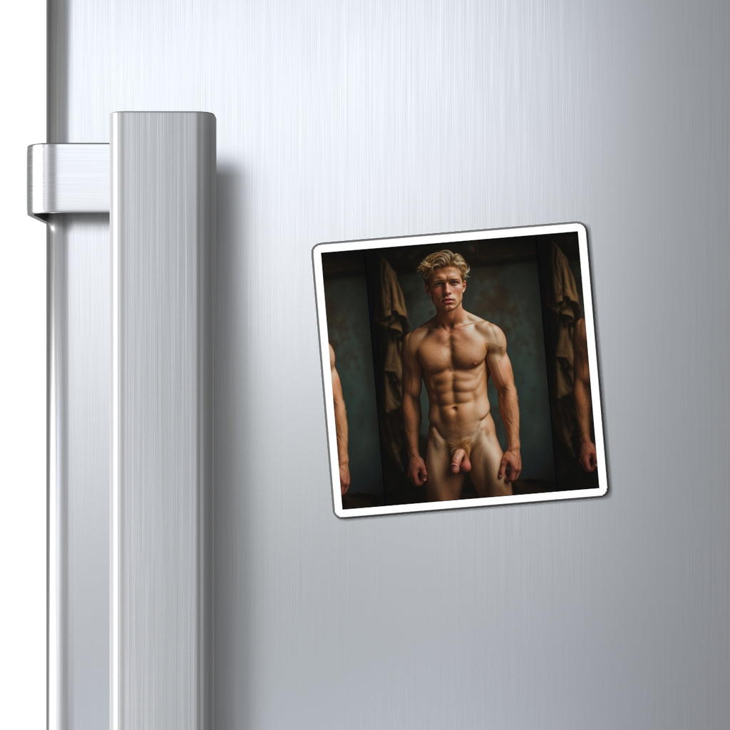 Peter— Nude Male Figure Decorative  Magnet