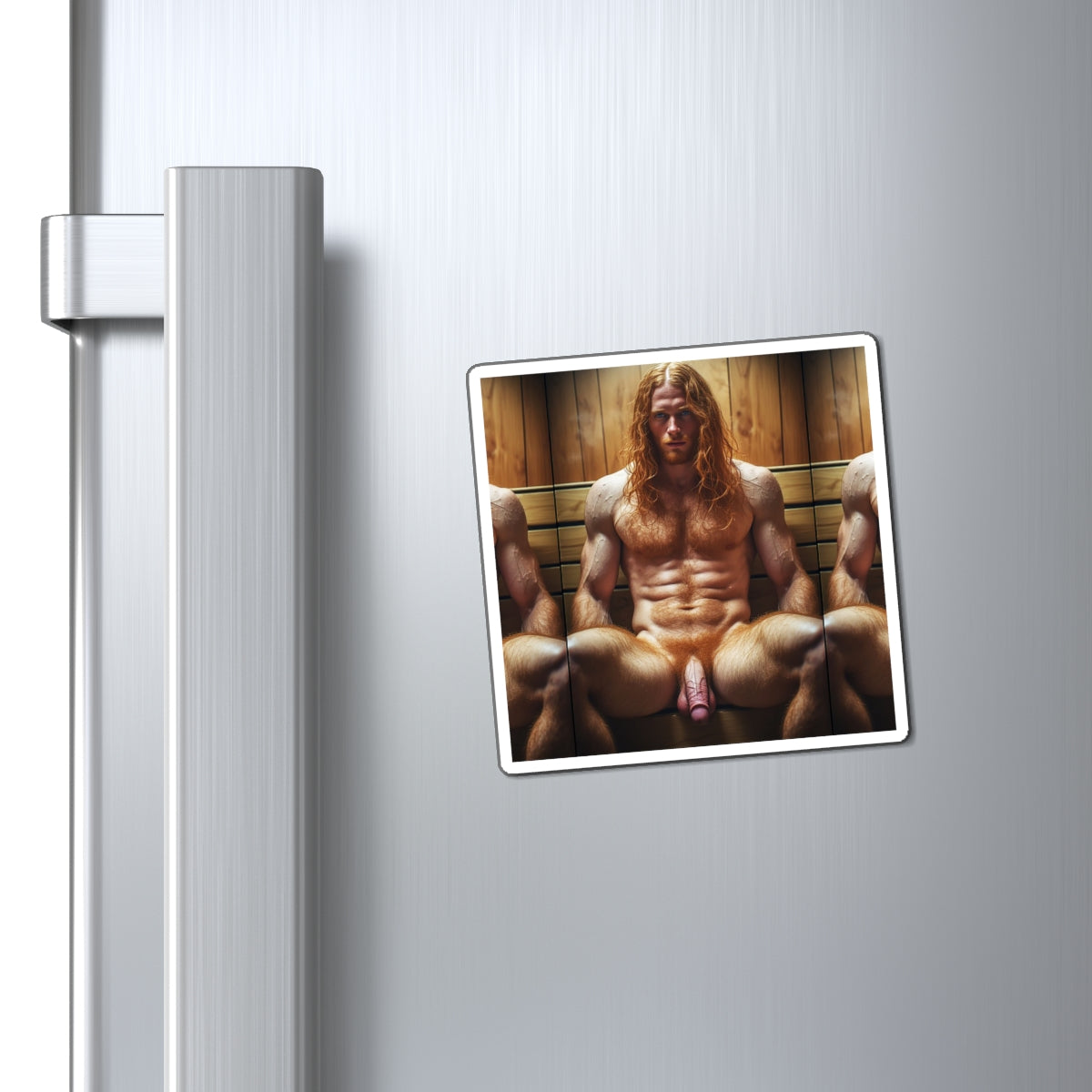 Jude - Sauna Pinup Magnet
