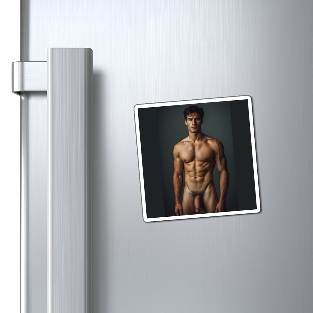 Lenny - Naked Male Model Magnet