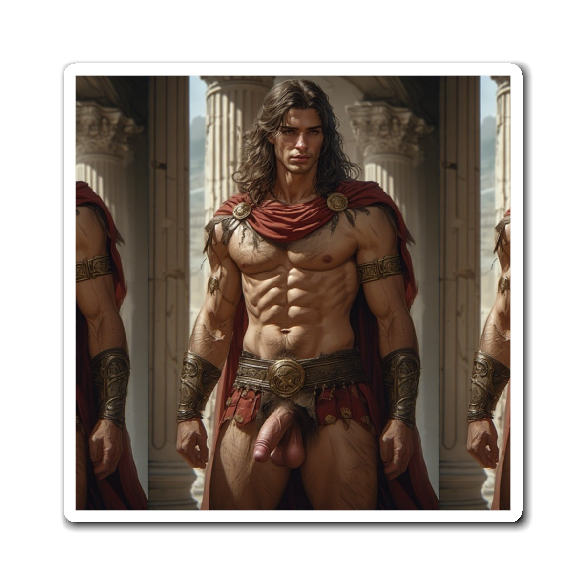 Luka - Spartan Warrior Magnet