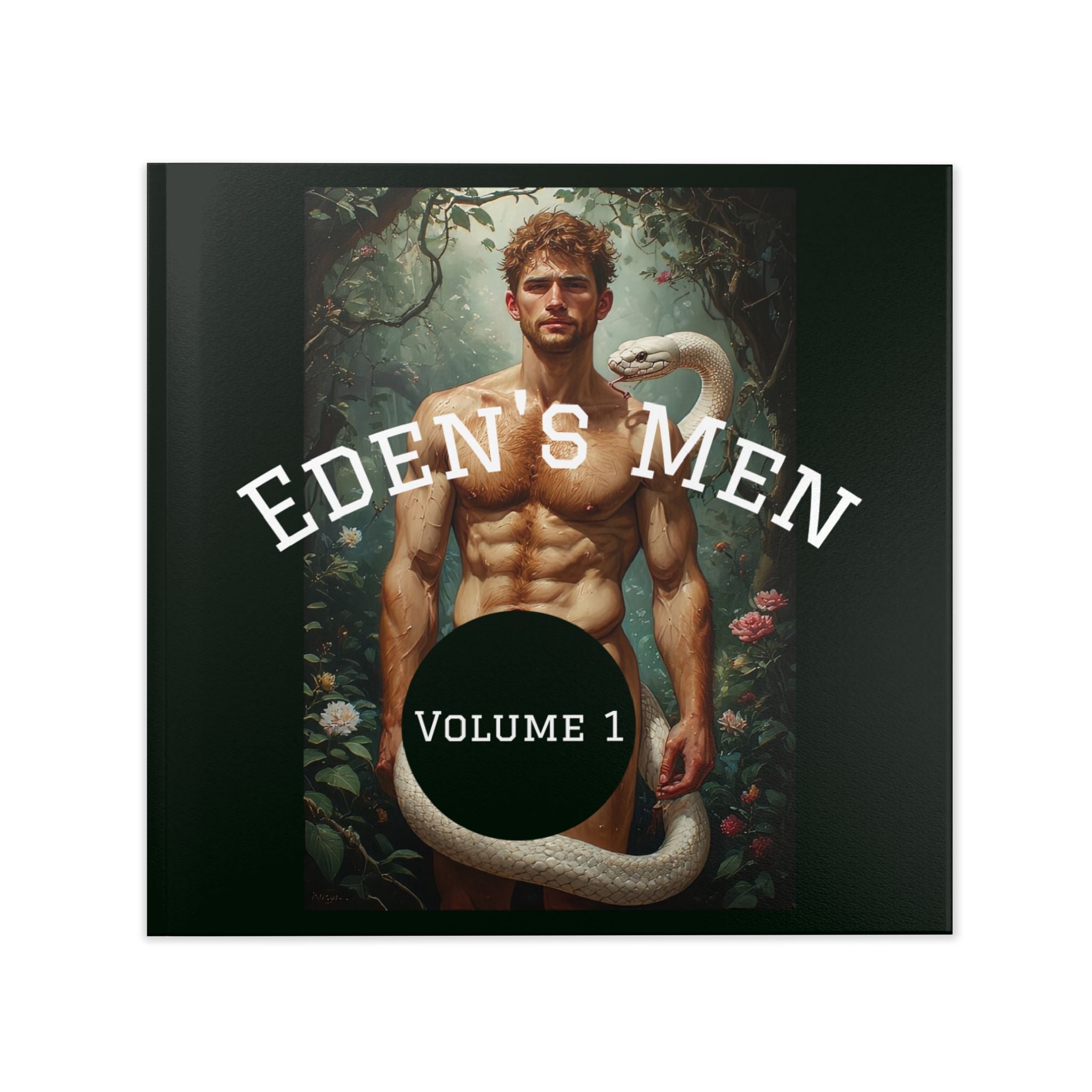 Hardcover Photo Book — "Eden's Men: Volume 1" Male Fine Art Photography Coffee Table Book