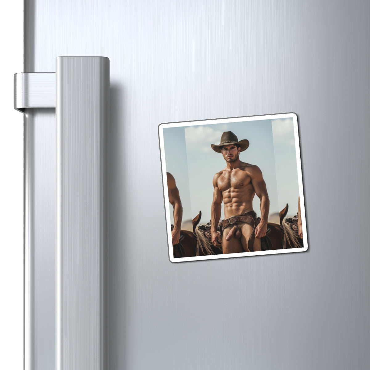 Juan– Muscle Rancher Pin-Up Decorative Magnet