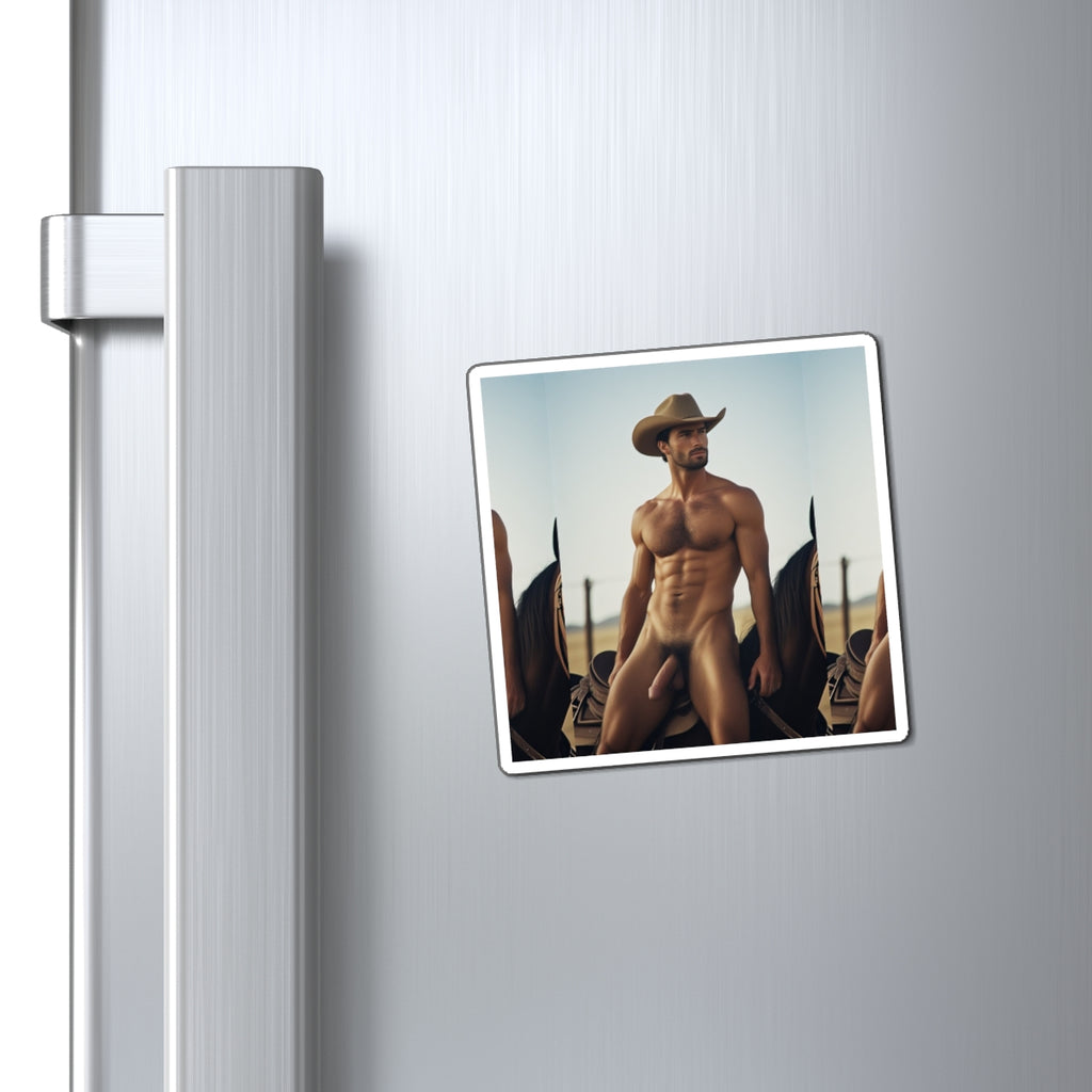 Joe - Cowboy Pinup Magnet