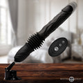 Double Pounder Silicone Vibrating Dildo Thruster